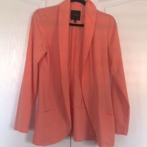 Peach womens blazer- light weight